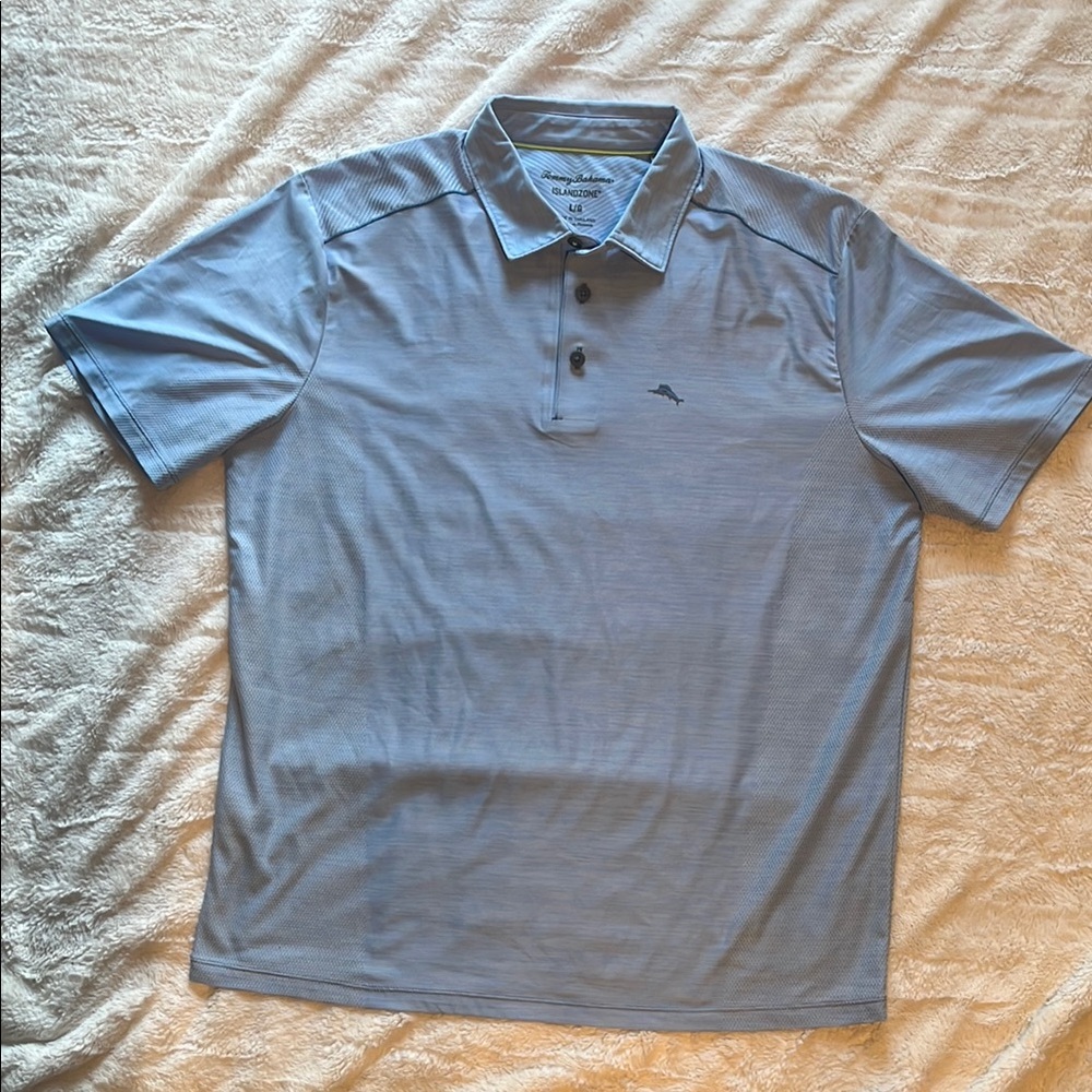 Tommy Bahama Blue Polo Shirt for Men